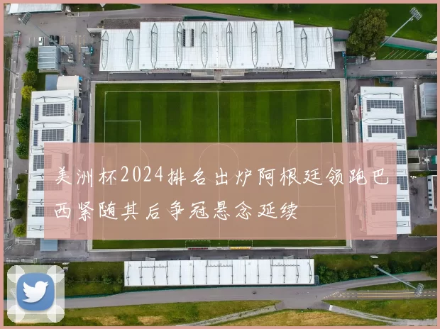美洲杯2024排名出炉阿根廷领跑巴西紧随其后争冠悬念延续